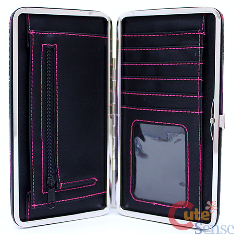 Regular Show Rigby and Mordecai Hinge Wallet Check Book Flat Wallet