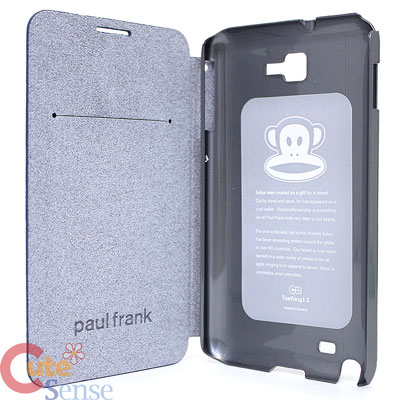Pual Frank Samsung Galaxy Note Flip Cover Phone Case Headphone 3.jpg