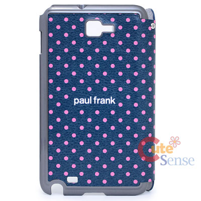 Pual Frank Samsung Galaxy Note Flip Cover Phone Case Headphone 4.jpg