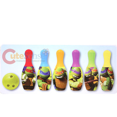 Teenage Mutant Ninja Turtles Kids Bowling Set TMNT Toy