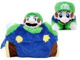 Super Mario Luigi Plush Cushion / Transforming Pillow Pad
