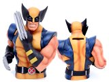 Marvel Wolverine Masked Bust Figure Coin Bank