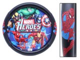 Marvel Spiderman Auto Car Steering Wheel Cover -Color Logo