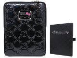 Sanrio Hello Kitty Black Embossed Ipad Case Bag