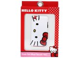 Sanrio Hello Kitty Face Silicon I pod  Touch 4 Case