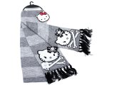 Sanrio Hello kittyKnitted Long Scarf by Loungefly :Angry Kitty