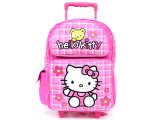 Sanrio Hello Kitty School Roller Backpack :Teddy Bear 16in Large