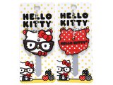 Loungefly Sanrio Hello Kitty Key Cap :  Glasses with Neck Scarf