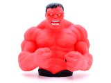 Marvel Incredible Red Hulk Bust Figure Coin Bank