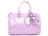 Sanrio Hello Kitty Light Pink Embossed City Hand Bag