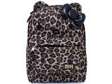 Sanrio Hello Kitty School Backpack w/ 3D Bow and Ears 16" Large -Leopard