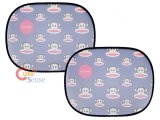 Paul Frank Julius Rare Window Sun Shade Auto Accessories : Face All Over