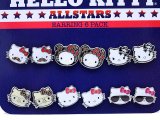 Sanrio Hello Kitty Stud Earring Pack Set in Custums Hat