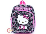 Sanrio Hello Kitty Toddler School Backpack Bag : Face All Over