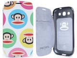 Paul Frank Samsung Galaxy S3 Flip Cover Phone Case - Color Bubble