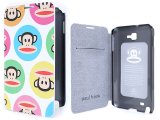 Paul Frank Samsung Galaxy Note Flip Cover Phone Case -Color Bubble