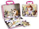 Sofia The First   Tin Box with Puzzle Set