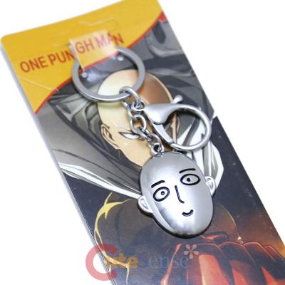 One Punch Man Manga Saitama Id Badge Holder Keychain Lanyard W/ Rubber  Pendant Multicoloured : Target