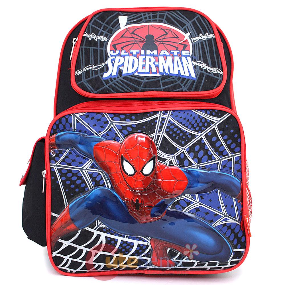 Ultimate Spider Man Large School Backpack Marvel Spiderman