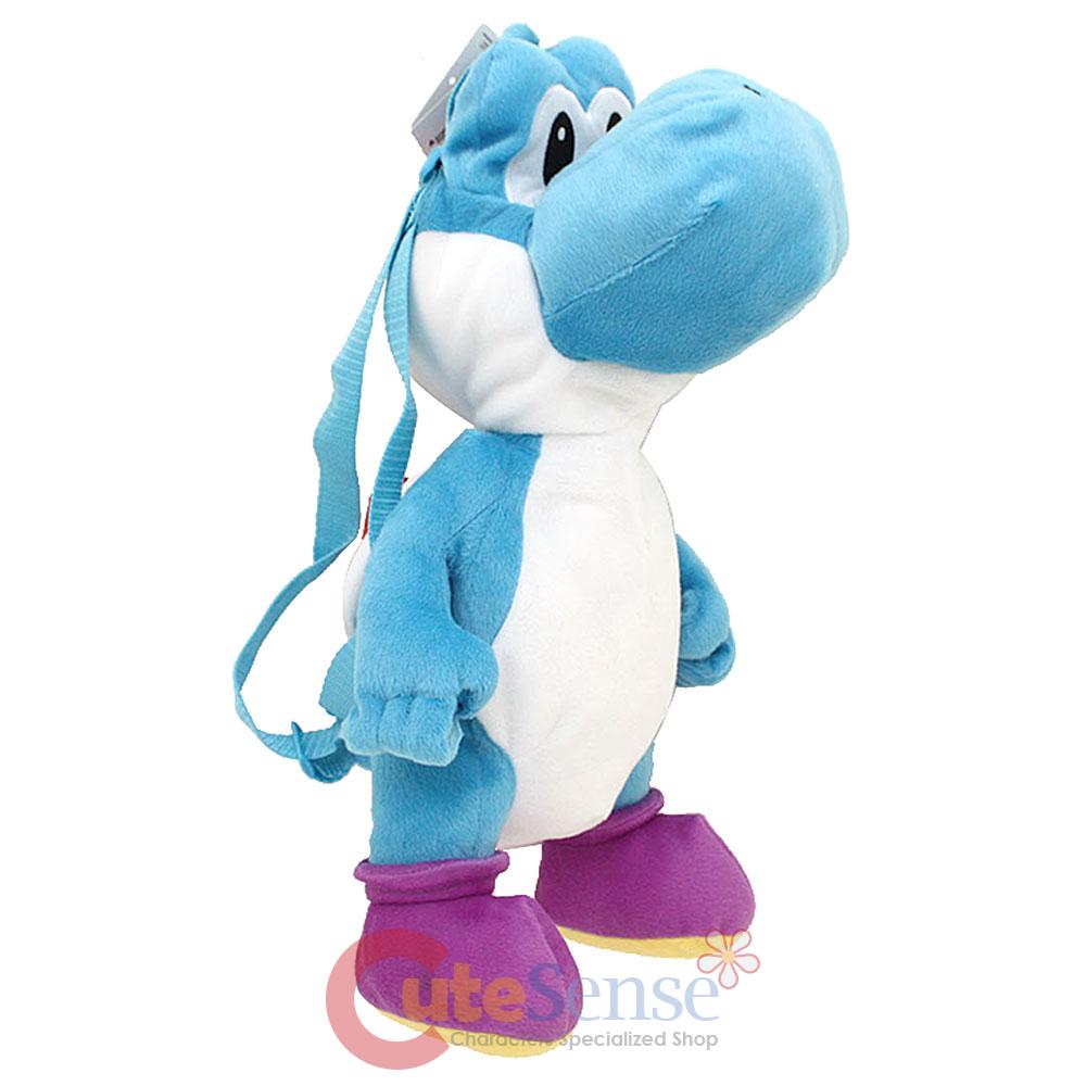 blue plush yoshi