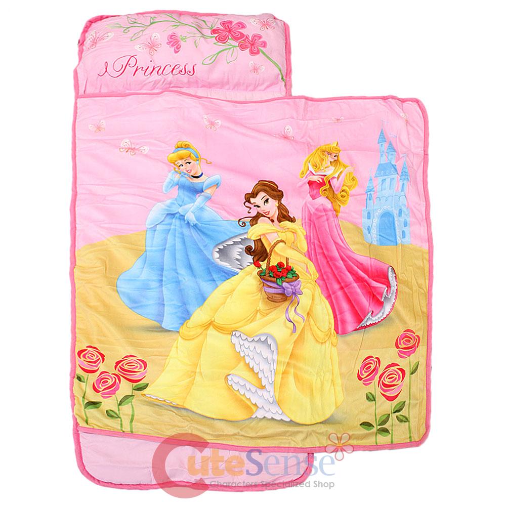Disney Princess Kids Nap Mat with Pillow and Balnket eBay