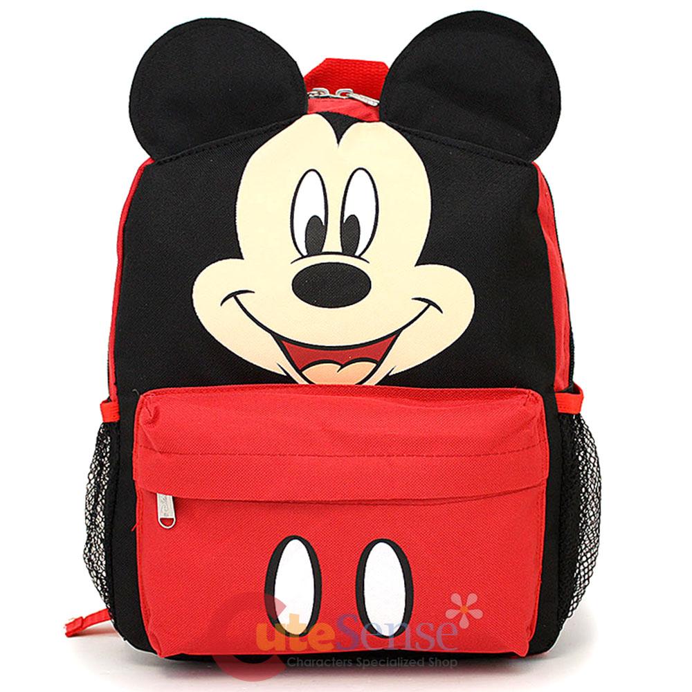 mickey mouse plush bag
