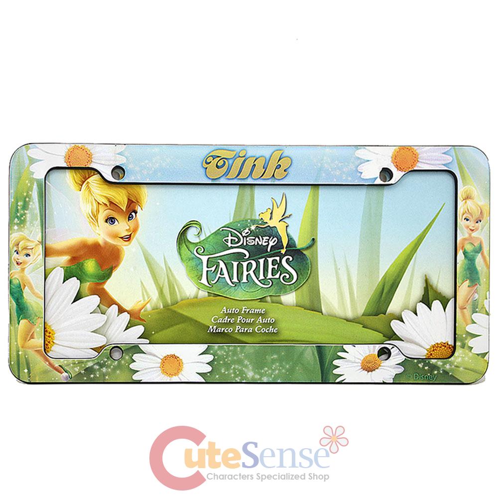 Disney Tinkerbell License Plate Frame Auto Accessories -Dreamland Dasiy
