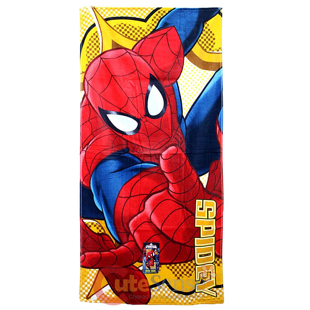 Marvel Ultimate Spiderman Beach Towel Bath Towel Spidey