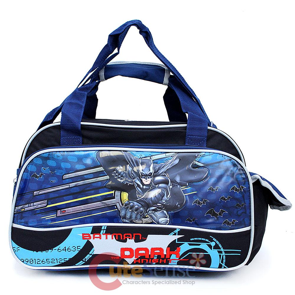 Dc Comics Batman Duffle Bag Sports Gym Shoulder Bag Bat Man Travel Bag