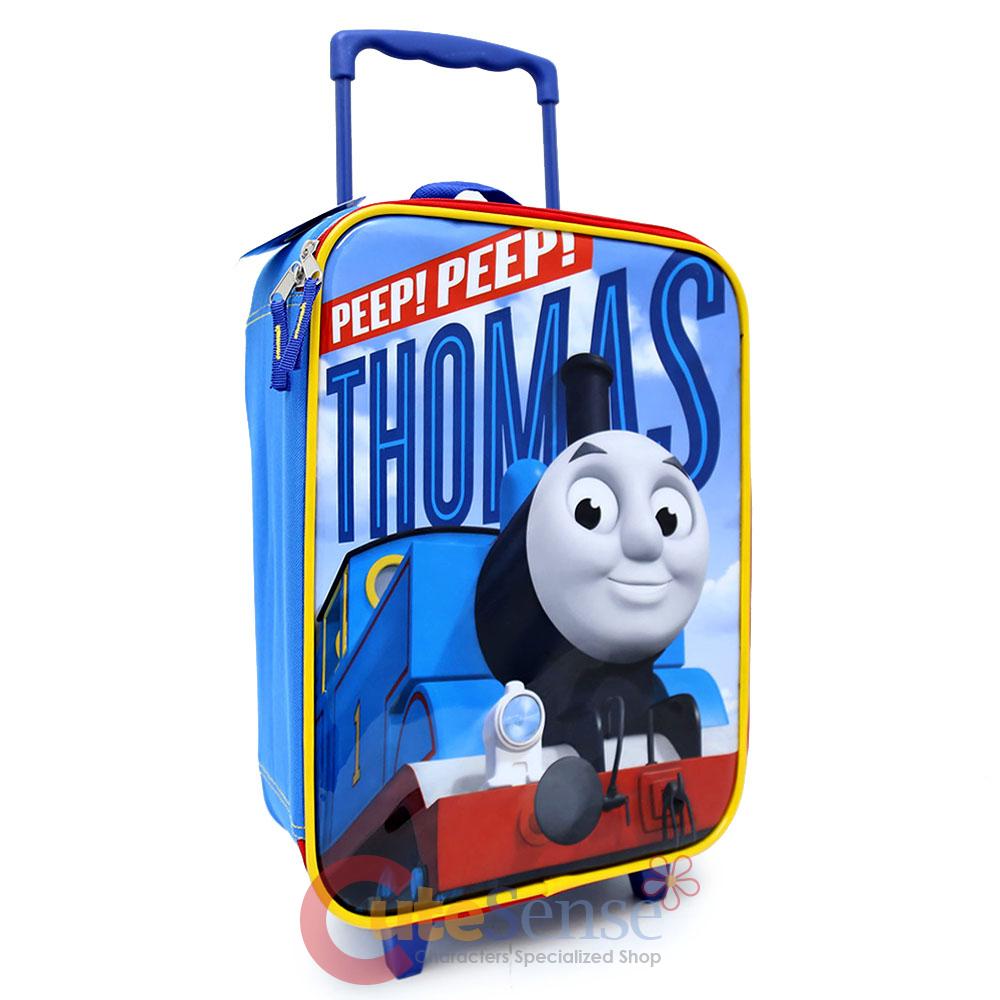Thomas the Tank Engine Rolling Luggage Suite Case Travel Trolley Bag