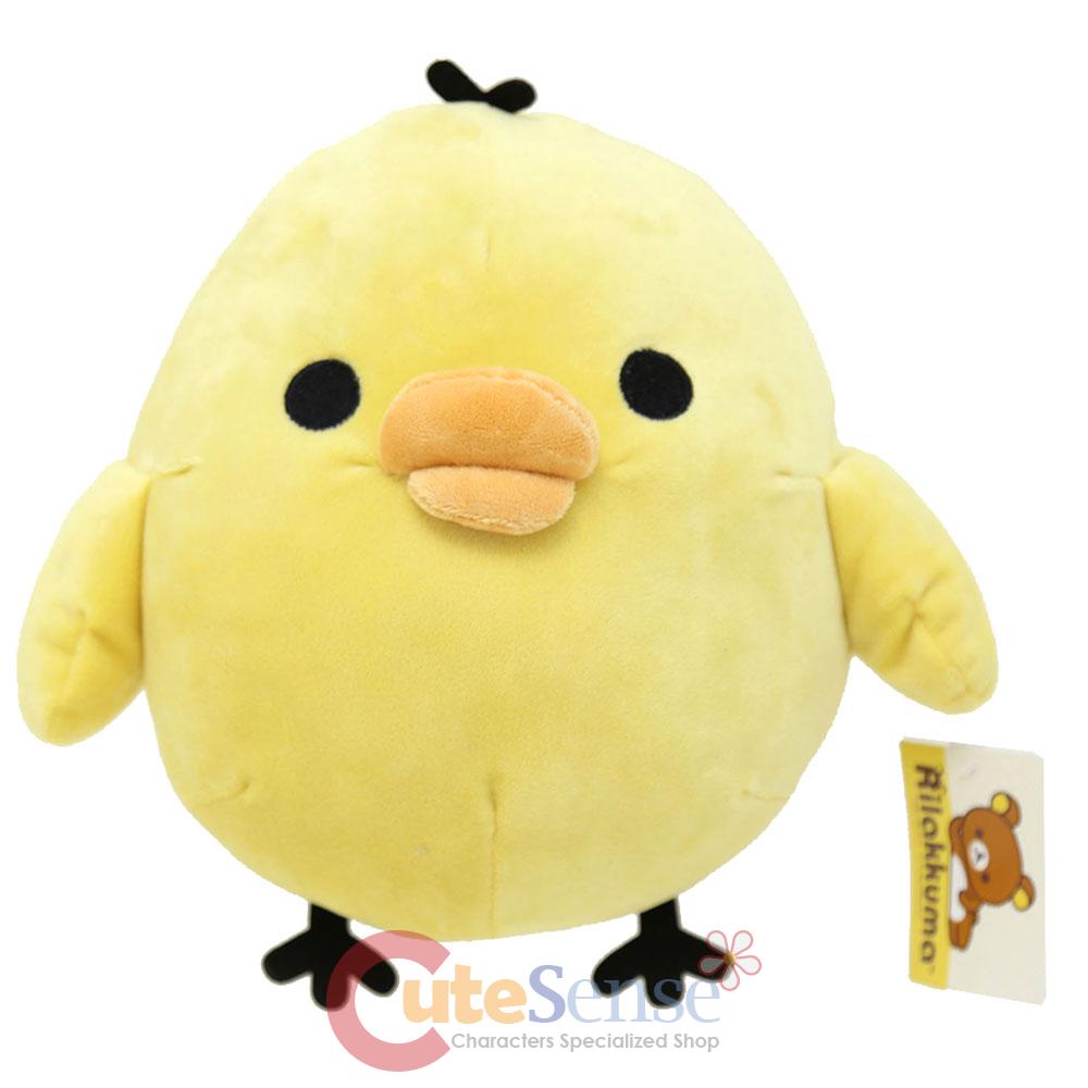 San x Rilakkuma Kiroitori Plush Doll 10" Yellow Chick Bird Soft Stuffed