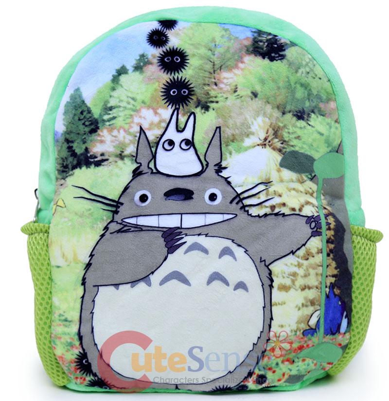 totoro plush backpack