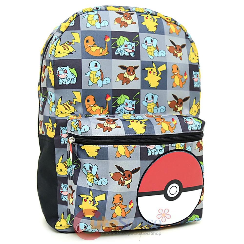 pokemon stuffed animal backpack