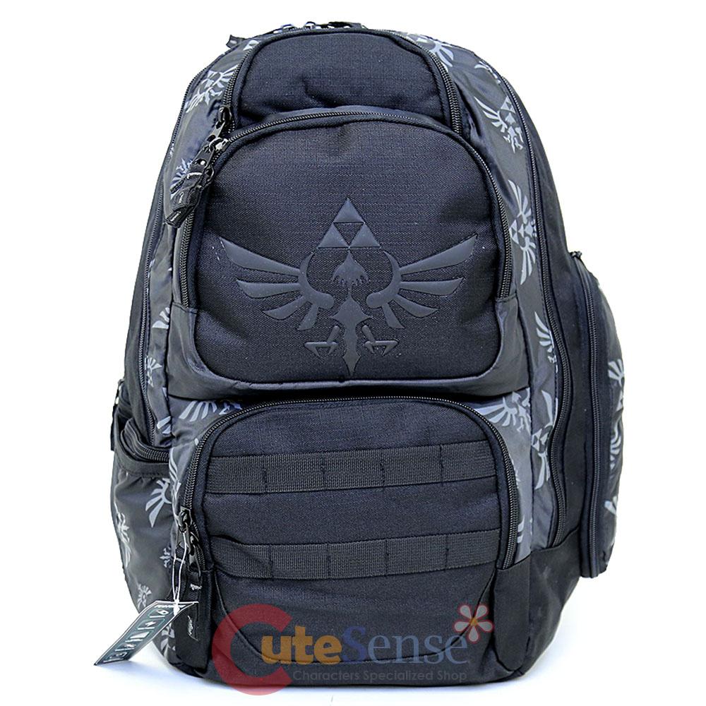 Nintendo Legend of Zelda Triforce Backpack Better Built Laptop Book Bag