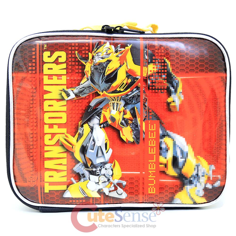 TransFormers School Insulated Lunch Bag Snack Box BumbleBee On Your