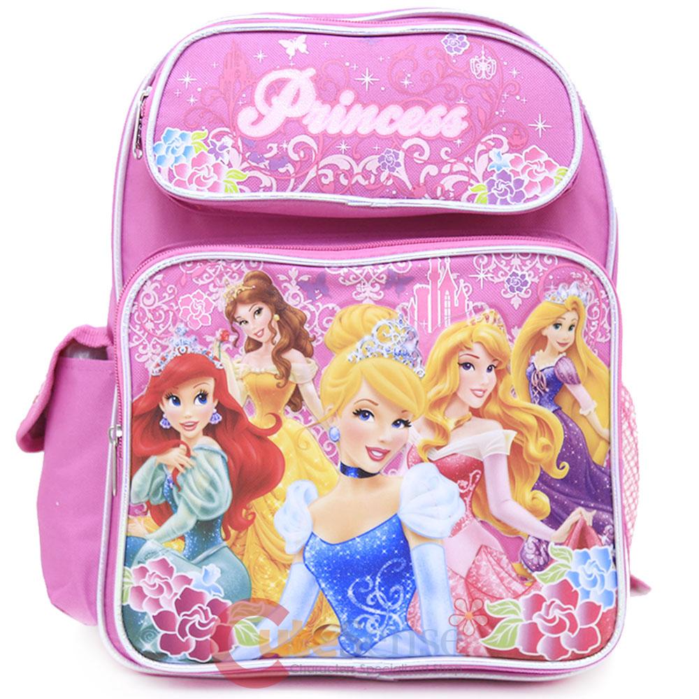 Disney Princess with Tangled School Backpack Bag Medium eBay