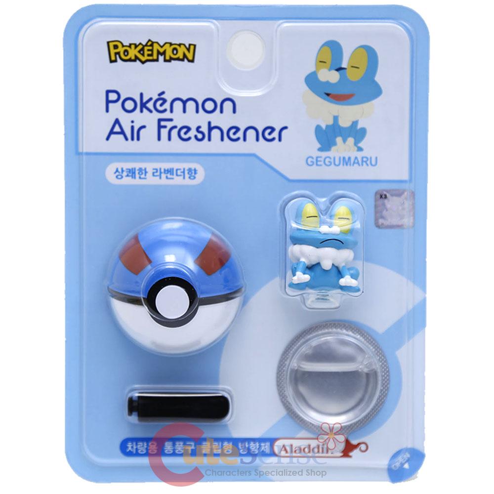 Pokemon Froakie Figure Vent Clip Air Freshener with Pokeball Auto