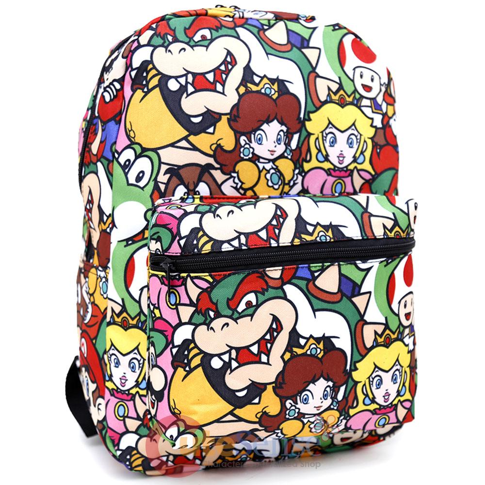 super mario princess peach backpack