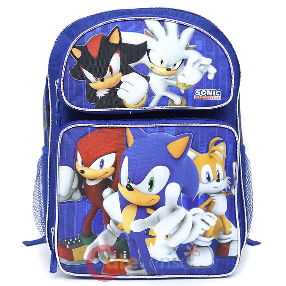 shadow the hedgehog backpack