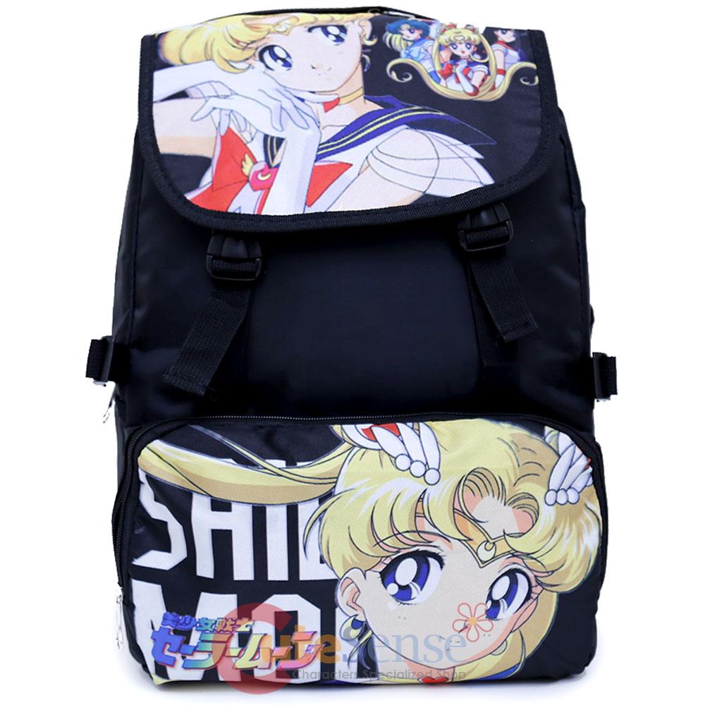 Sailor Moon Backpack Sailormoon Girls School Bag Knapsack Anime Bag eBay