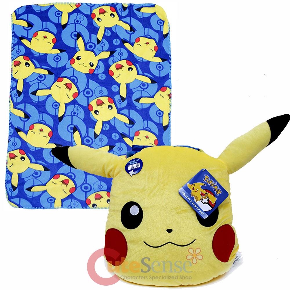 pikachu throw pillow