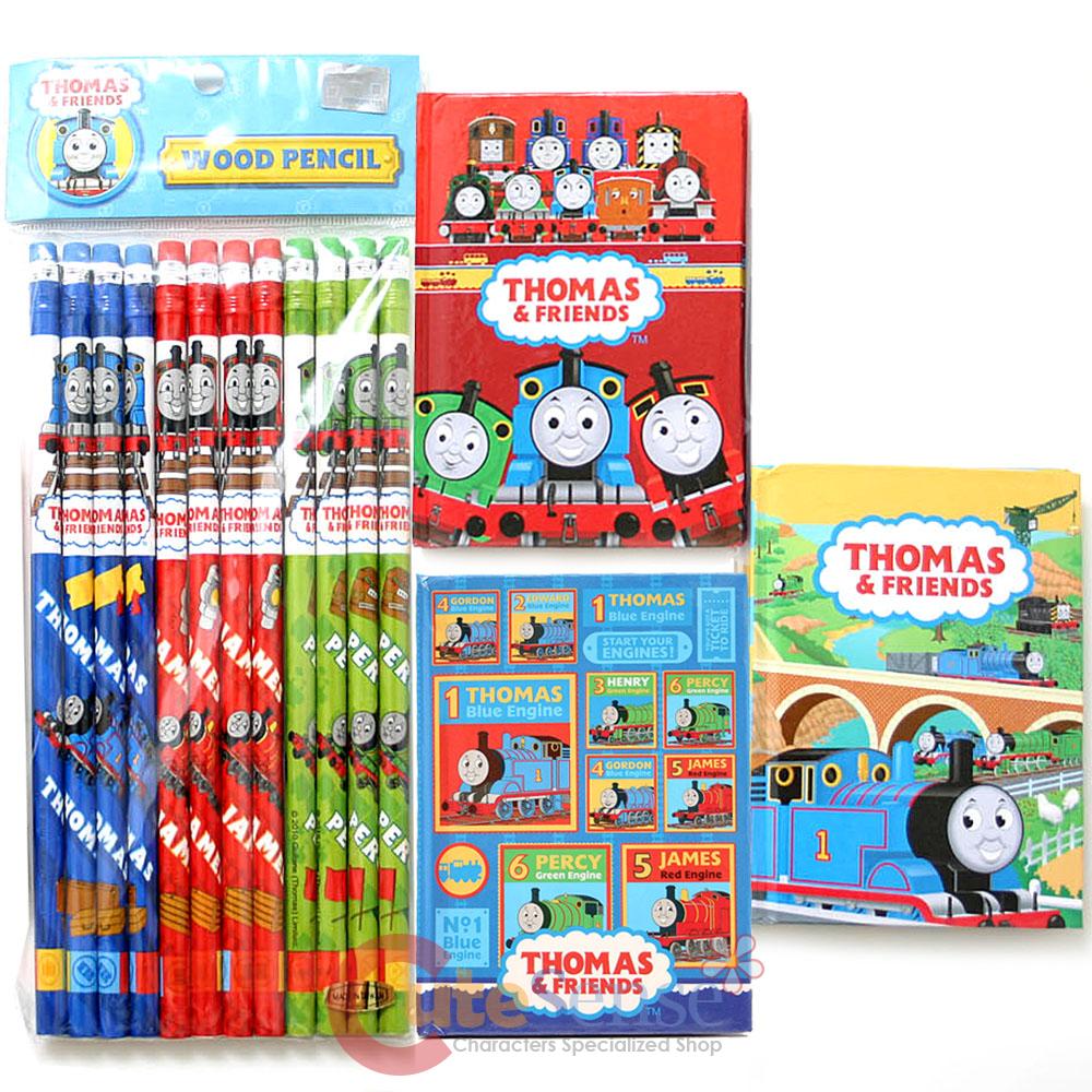 Thomas The Tank Engine Friends Mini Hard Cover Note and Pencil Stationery Set