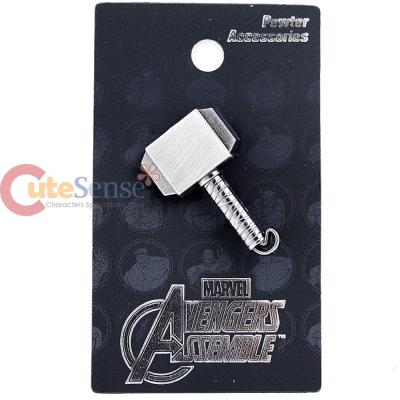Marvel Avengers Thor Hammer 3DPewter  Pin Badge Brooch