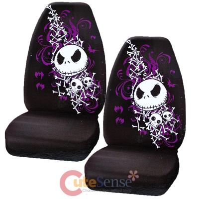 Nightmare Before Christmas Jack Bones CAR Seat Cover SET NBC Auto ...