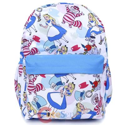 Alice in Wonderland AOP Large School Backpack