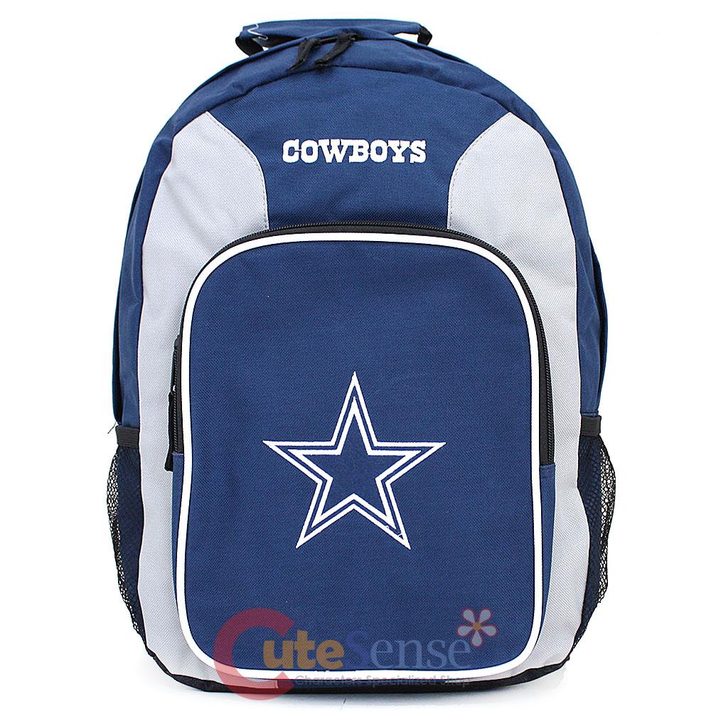 ... about NFL Dallas Cowboys Large School Backpack Book Bag Team Logo