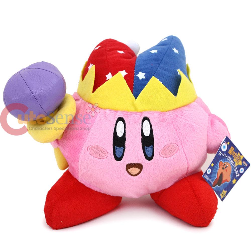 Nintendo Kirby Adventure Mirror Jester Cap Plush Doll 6" Haning Figure