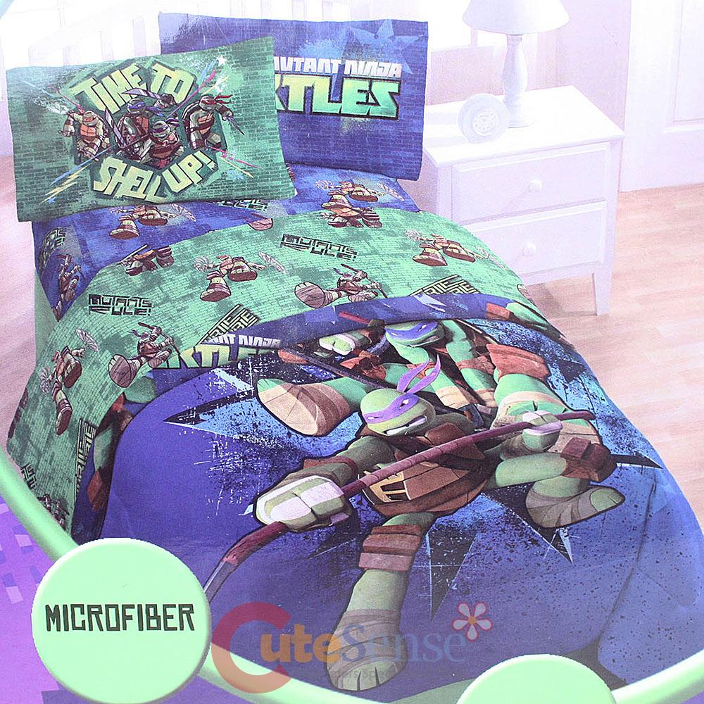 teenage mutant ninja turtle bedding set