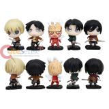 Attack on Titan 5pc Chibi Figure Set