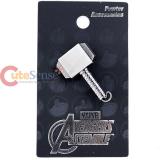 Marvel Avengers Thor Hammer 3DPewter  Pin Badge Brooch